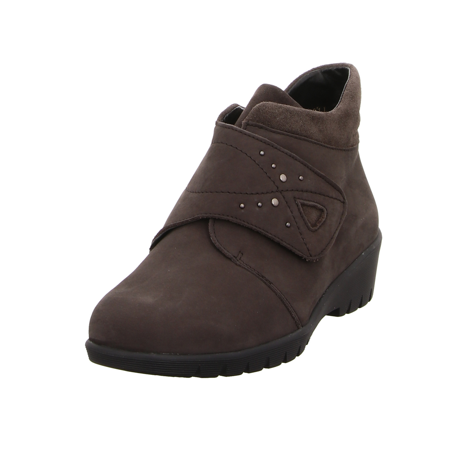 Waldläufer Knöchelklettschuh grau