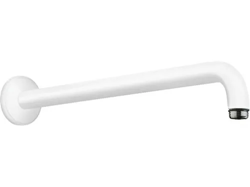 Bruserbøjning 38,9cm 1/2'' mat hvid