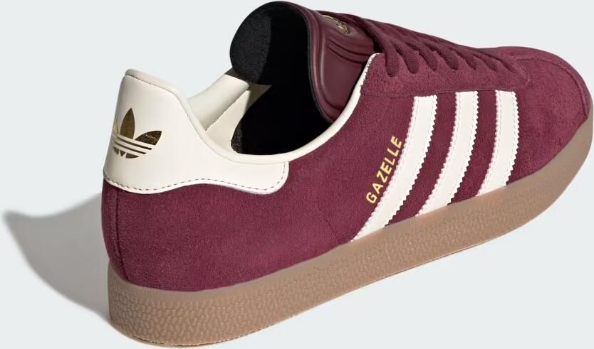 Adidas Originals Gazelle sneakers donkerrood