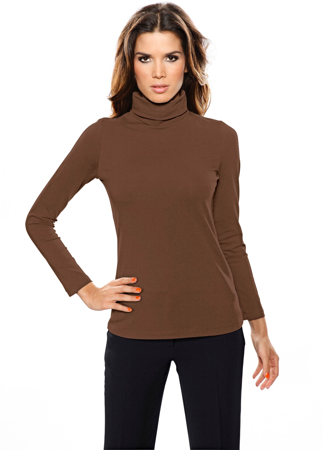 heine Rollkragenshirt »Rollkragen-Shirt«, 1 Stk.