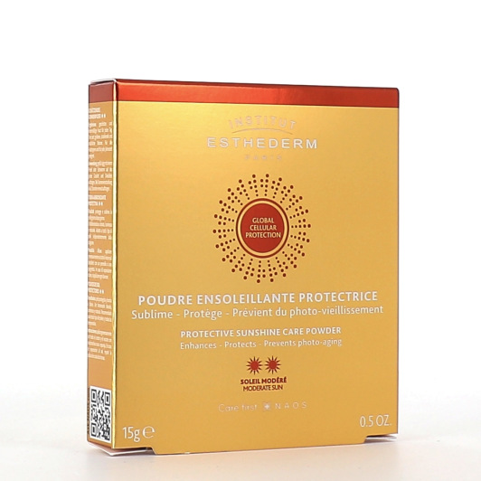Poudre compacte protectrice Institut Esthederm - Soleil modéré