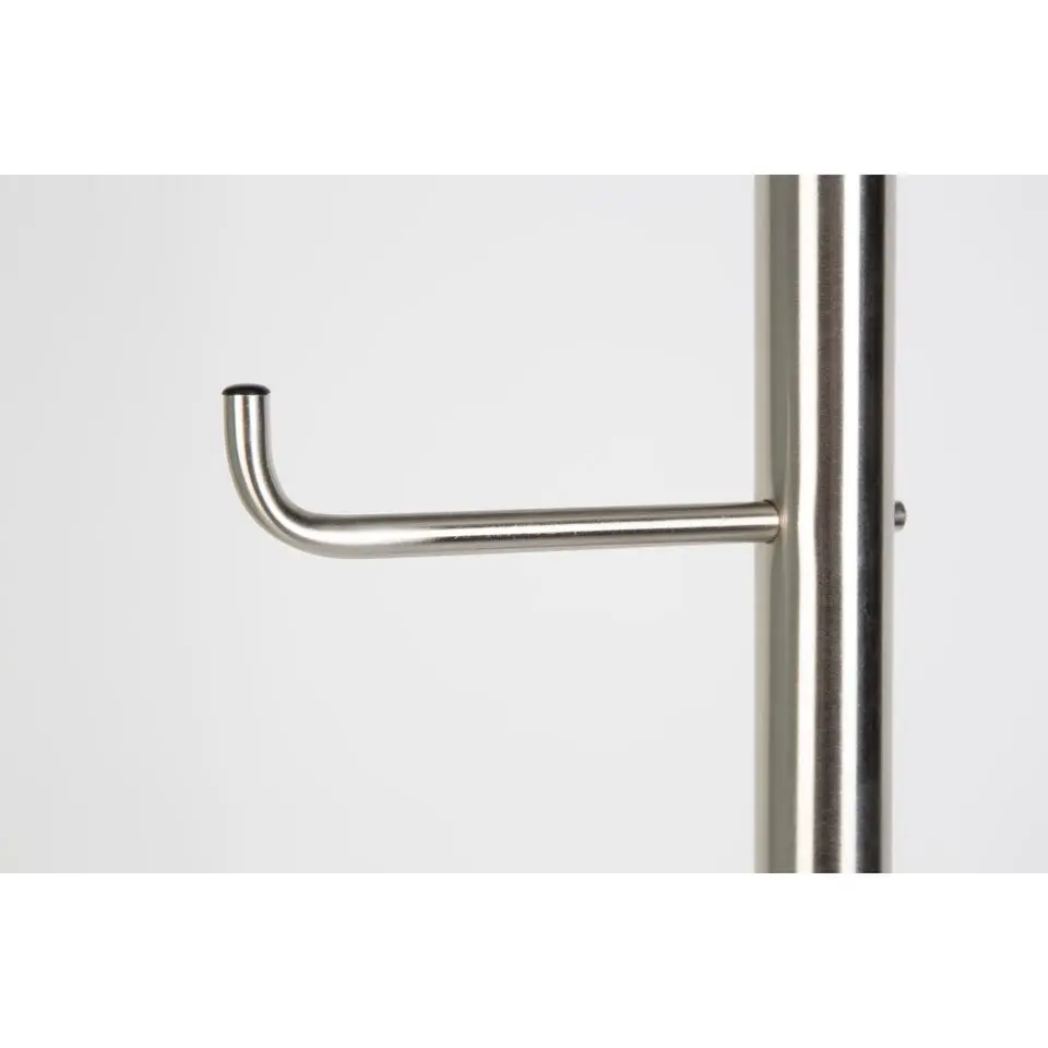 Housecraft Hooked kapstok staand metaal Zilver