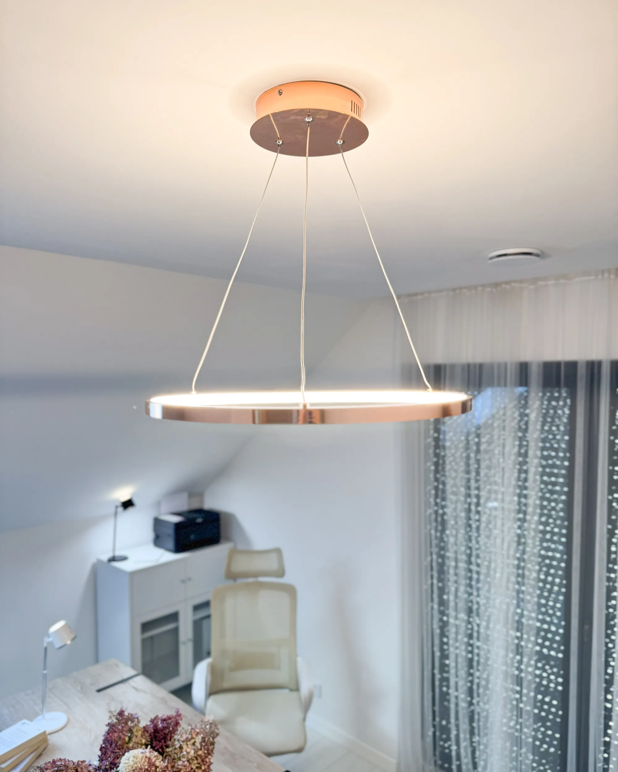 LED hanglamp JORDAN Metaal Roségoud