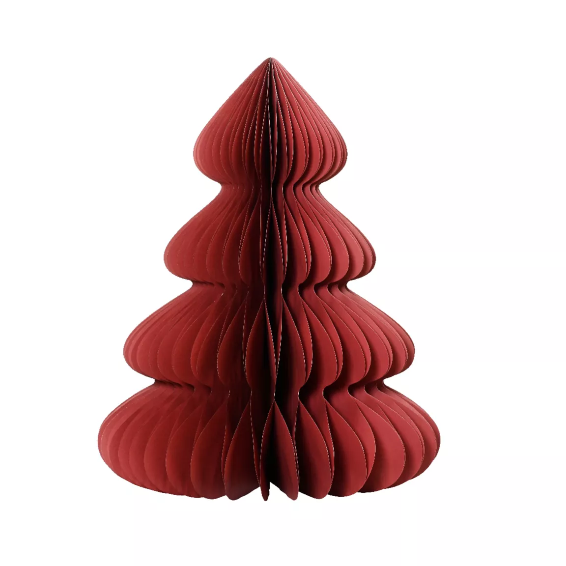 Sapin papier à poser (H60 cm) Fermeture Magnétique Rouge
