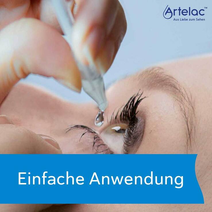 Artelac Splash EDO Augentropfen bei trockenen Augen, 60X0.5 ml