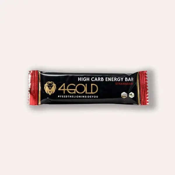 4GOLD High Carb Sportrepen Aardbei 12 Stuks
