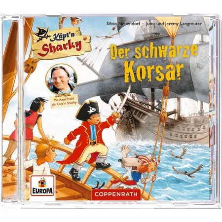 Coppenrath Verlag CD Hörspiel: Käpt'n Sharky – Der schwarze Korsar