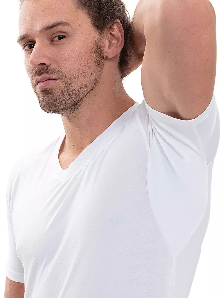 MEY Hybrid T-Shirt weiss