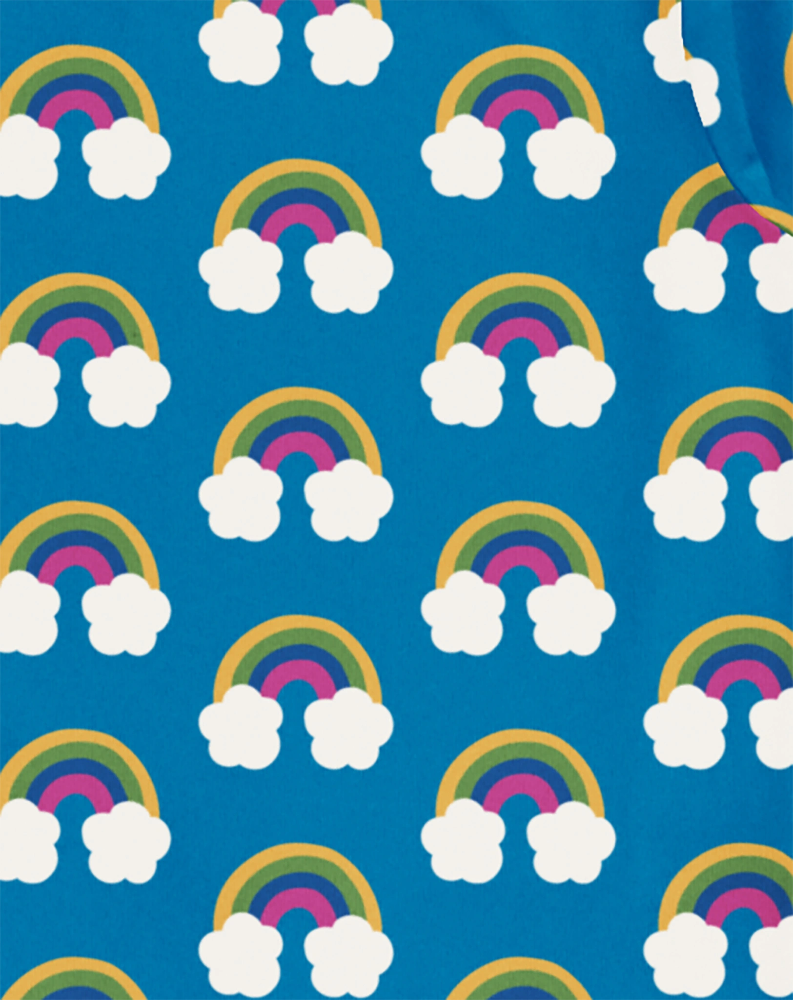 Schlafanzug lang FARM RAINBOW in blau/pink