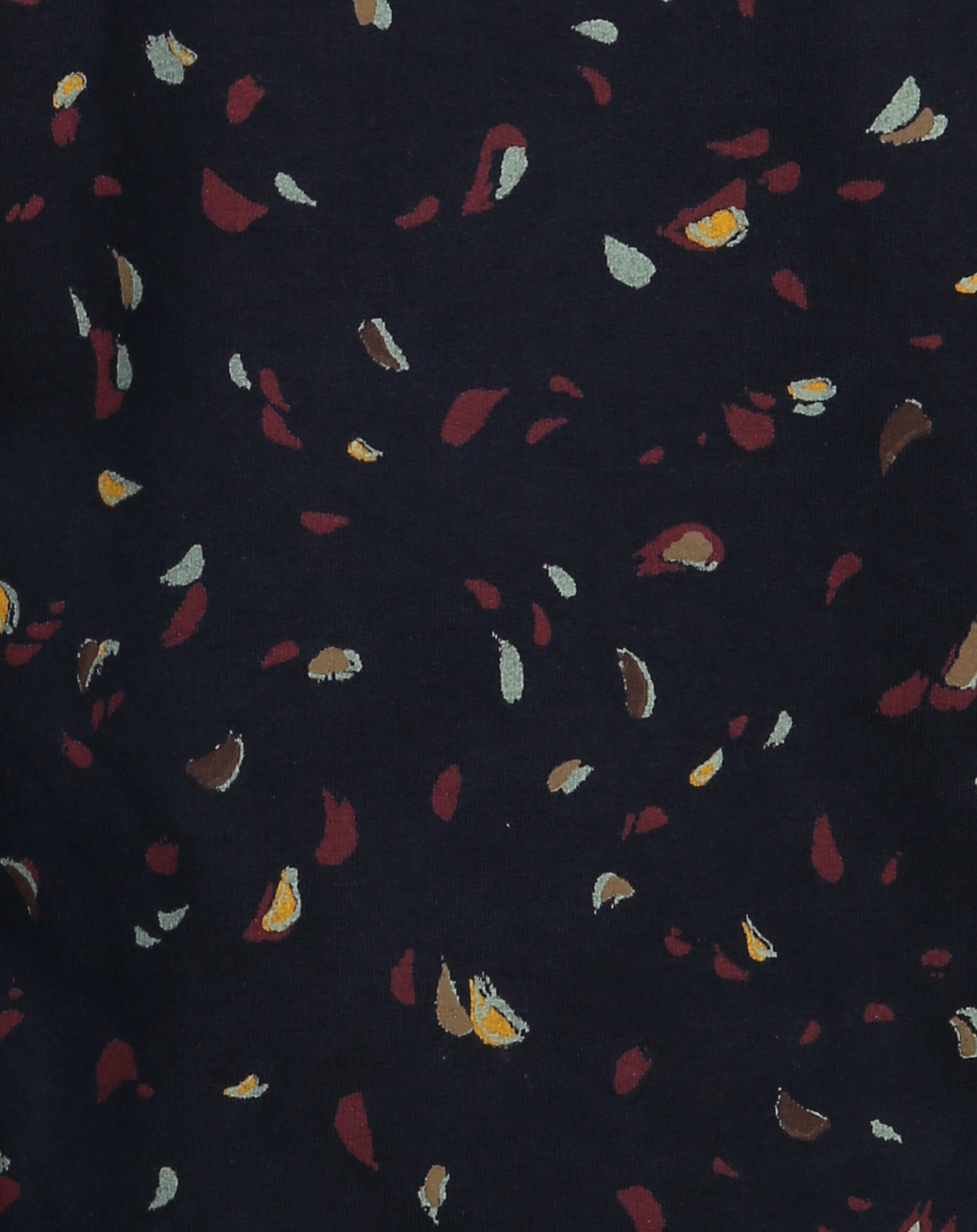 Sweatshirt JABARI gemustert in print blue