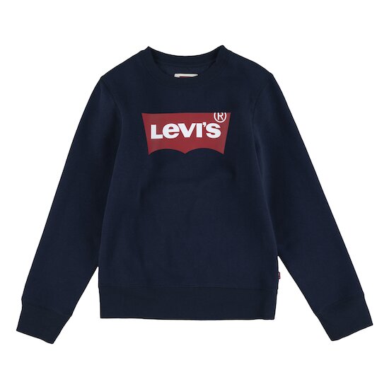 T-shirt manches longue batwing   Bleu marine        de               Levi's Kids