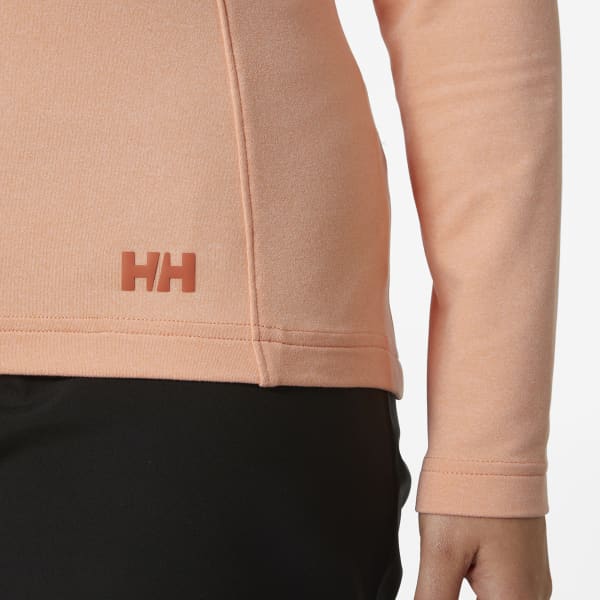 Sweat polaire randonnée HELLY HANSEN W VERGLAS 1/2 ZIP ROSE QUARTZ