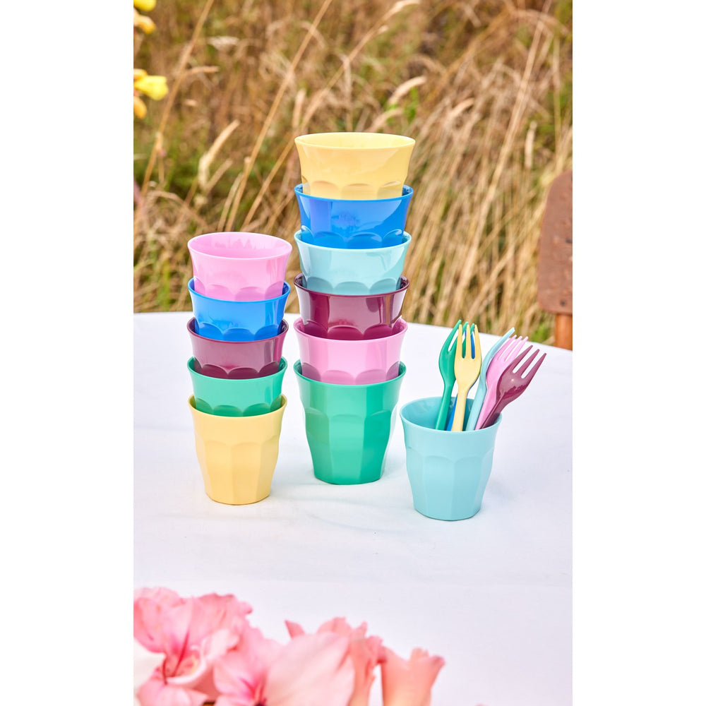 Køb Rice Melamine Kopper I Asst. Show You Colors - Small - 6 Pak - 160 Ml
