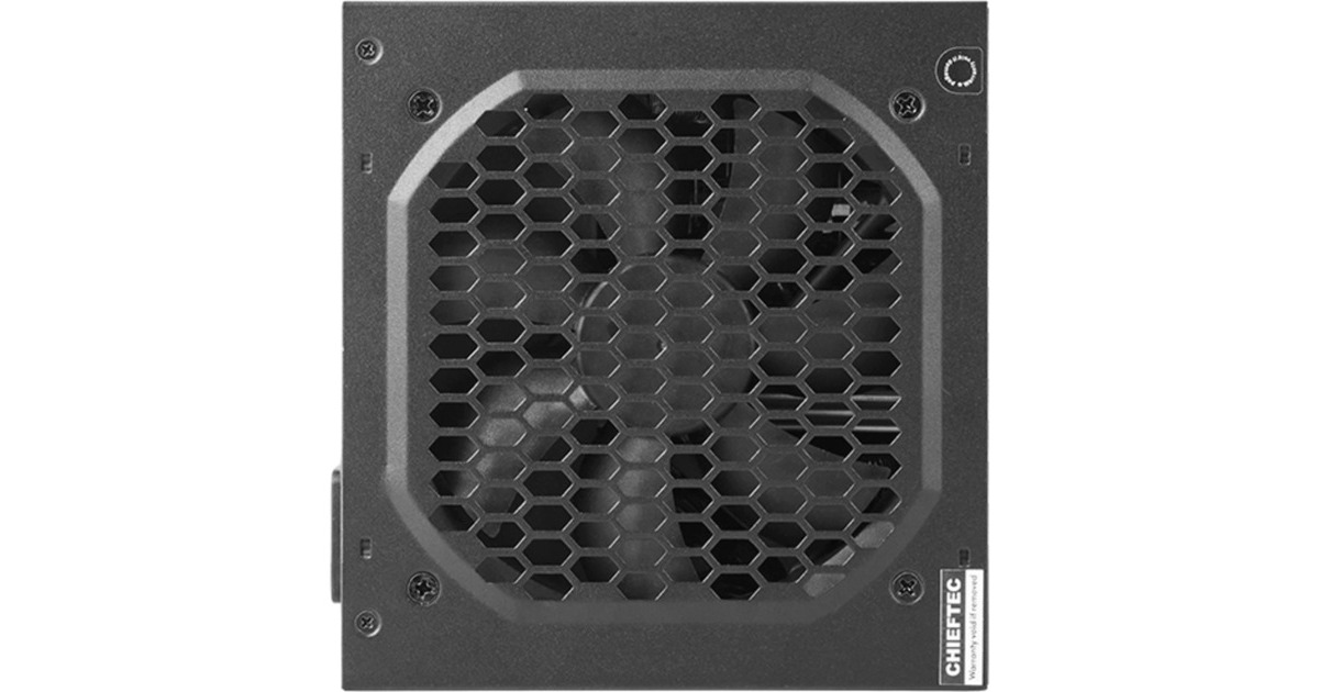ChieftecEON ZPU-400S, 400 watt voeding   (Zwart, 1x PCIe)