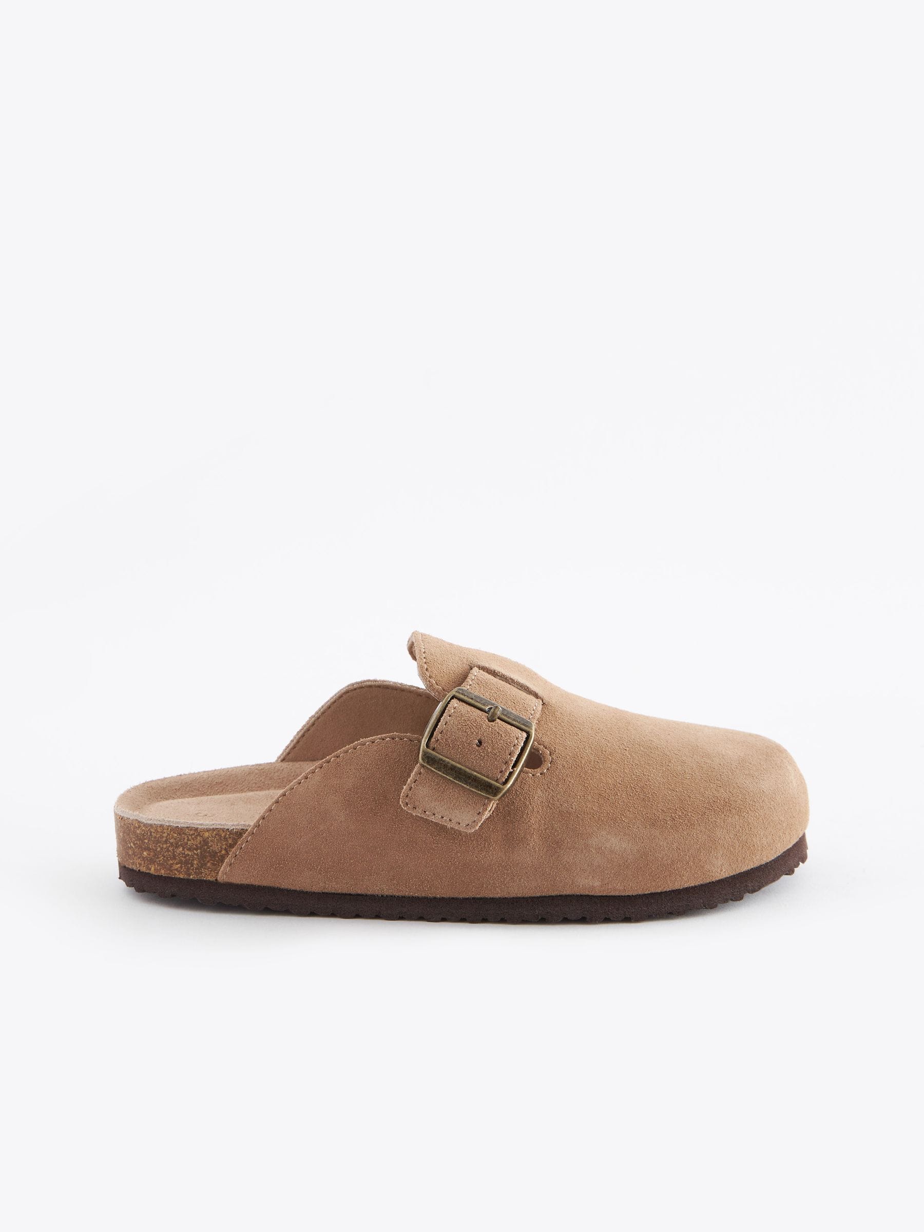 Bruin suède - Slip-Ons Klompen