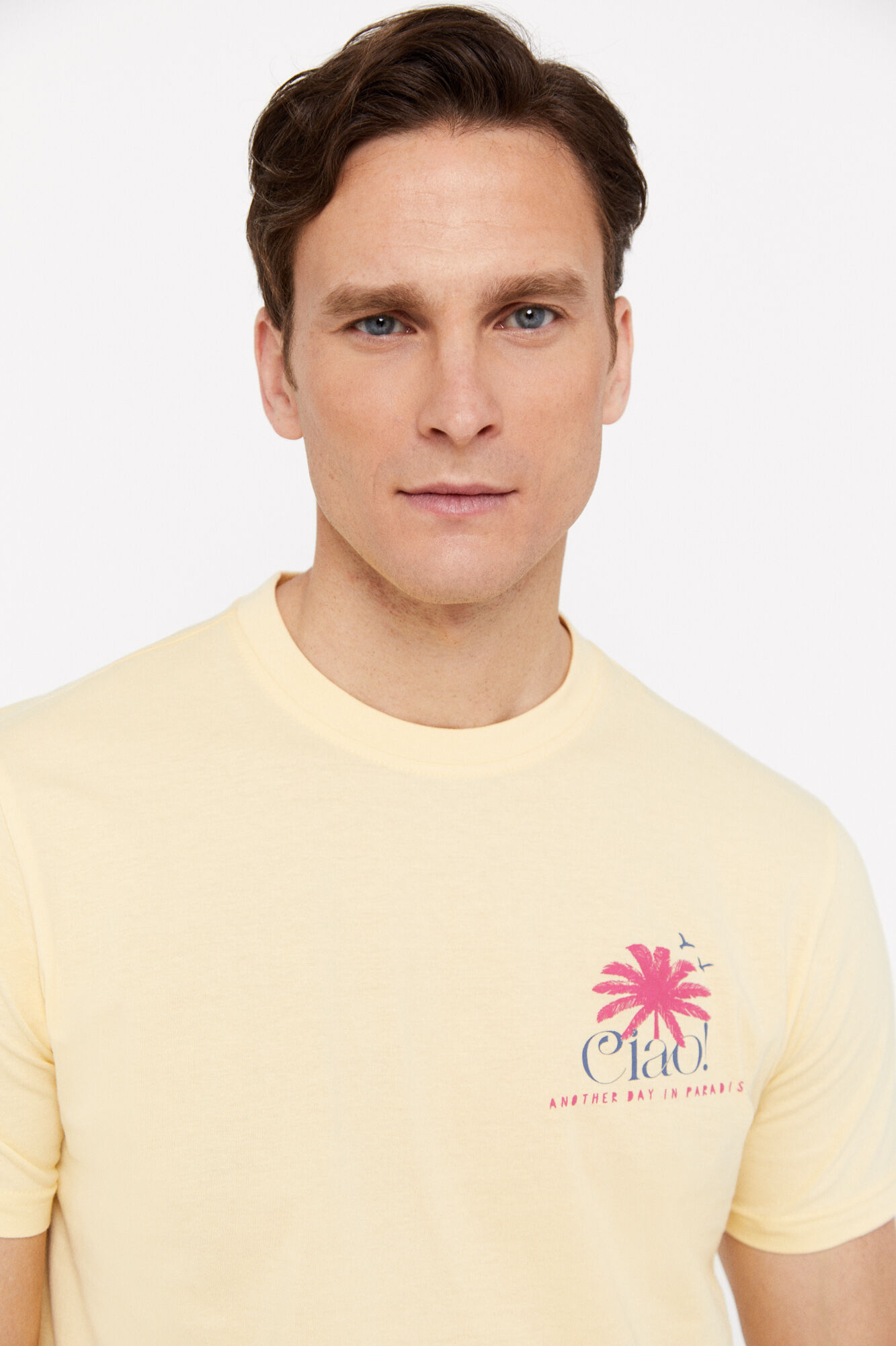 Camiseta estampada - Amarela