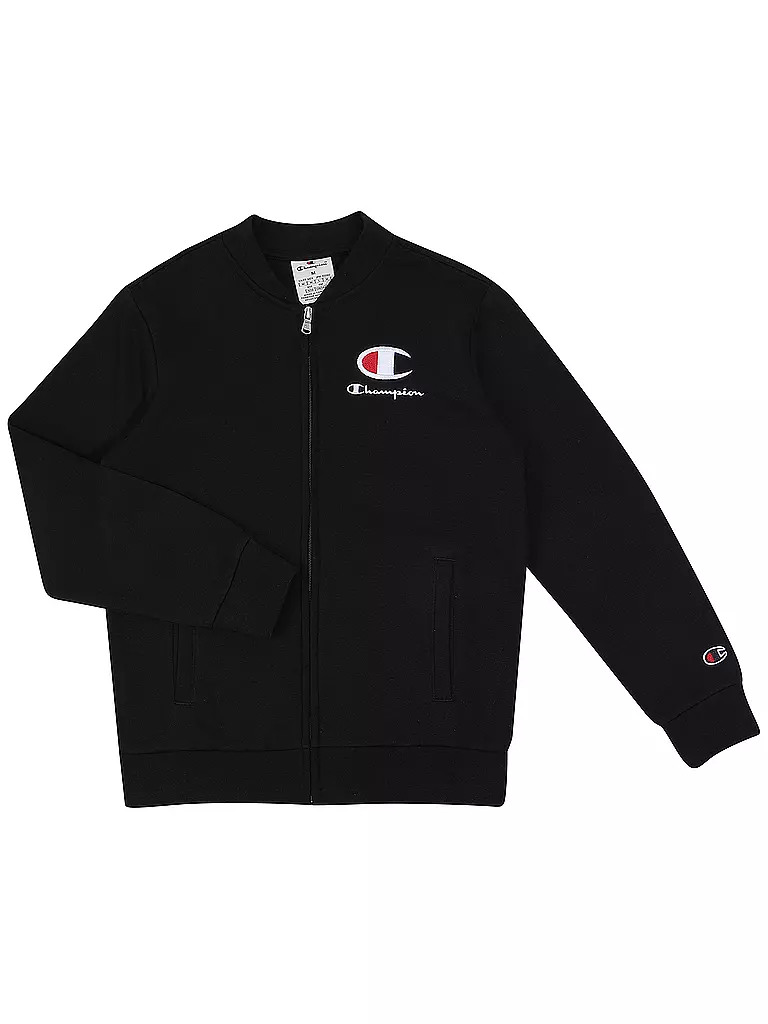 CHAMPION Jungen Sweatjacke schwarz