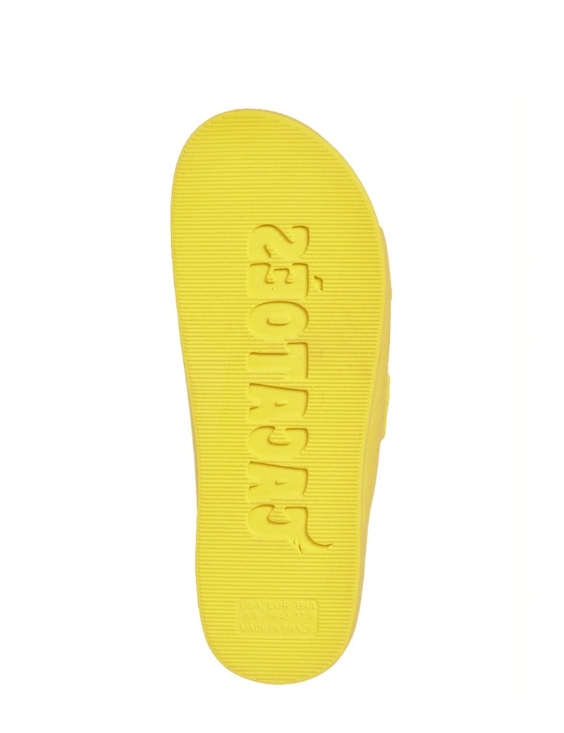 CACATOES SANDALES FEMME BAHIA JAUNE FLUO