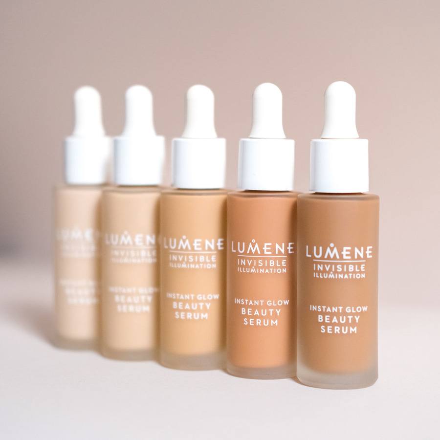 Lumene Invisible Illumination Instant Glow Beauty Serum Universal Medium 30ml