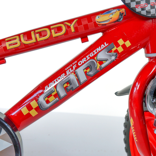 Bicicleta infantil Buddy Cars de 30 cm (12 polegadas) para crianças de 3 a 5 anos.
