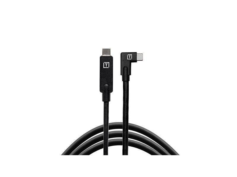 Tether Tools Kabel TetherPro USB-C to USB-C, 4.6 m Schwarz Optimierte Verbindung von Ihrem USB-C-Computer zur USB-C-Kamera