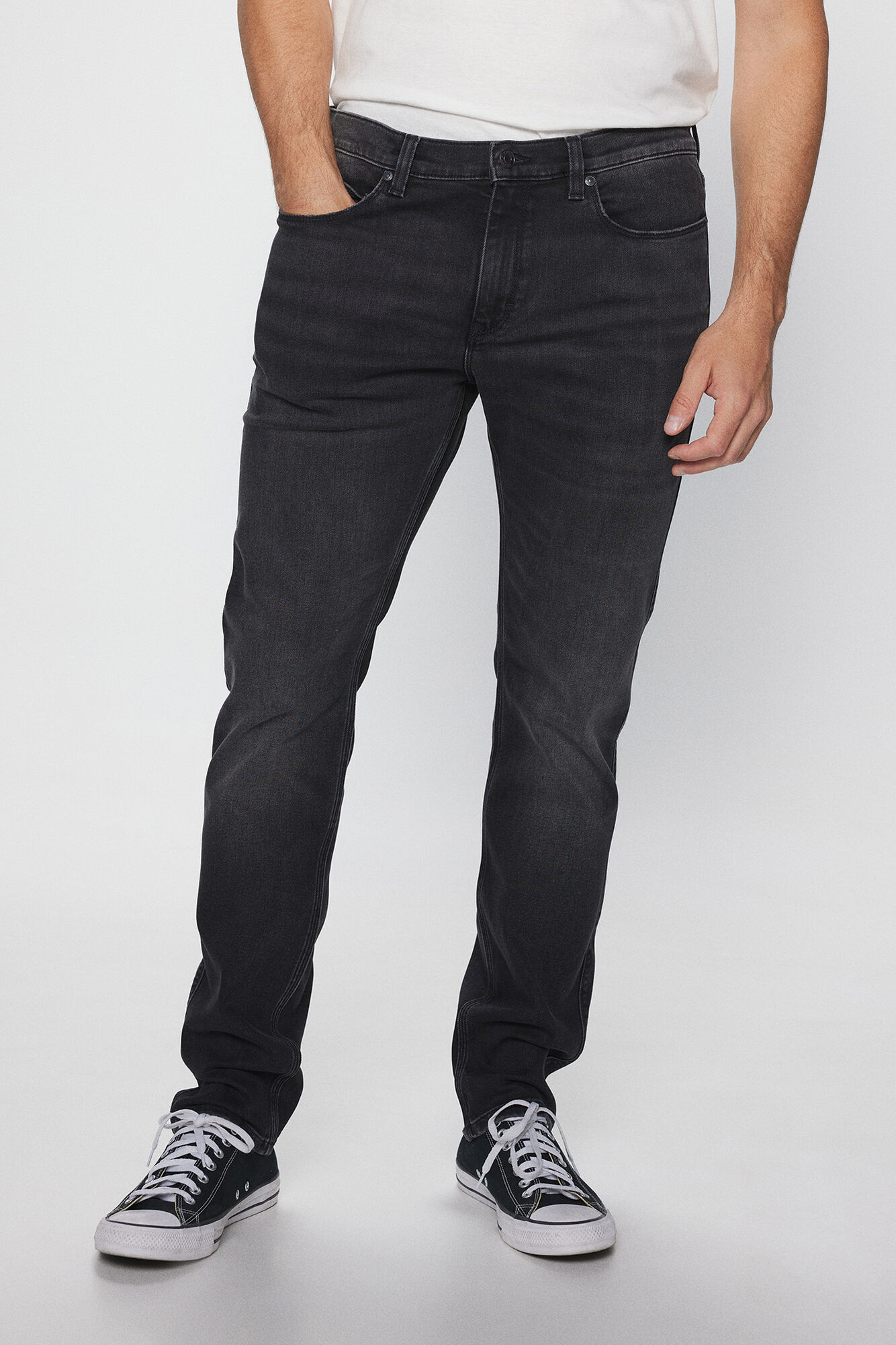 calça jeans elástica