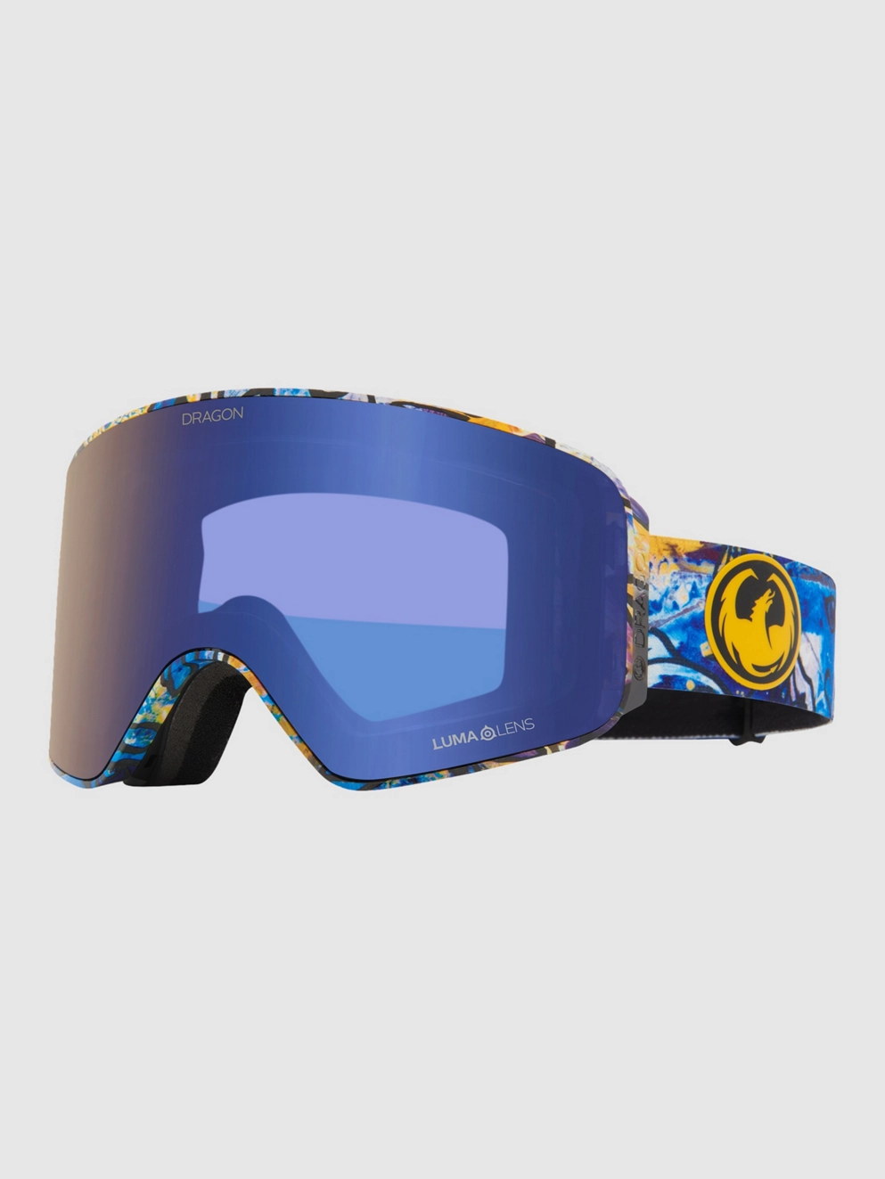Dragon DR NFX Mag OTG Benchetl24 +Bonus Lens Goggle lldarksmoke+llflashblue