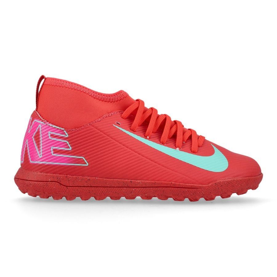 Nike Mercurial Superfly 10 Club TF Mad Energy - Rouge/Vert Enfant