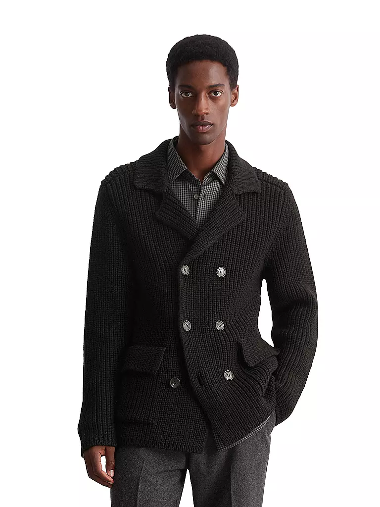 MARC O'POLO Strickjacke schwarz