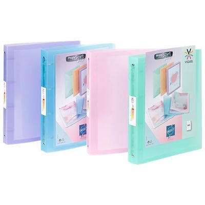 Viquel PROPYSOFT - Classeur à anneaux personnalisable - Dos 40 mm - A4 maxi - disponible dans différentes couleurs