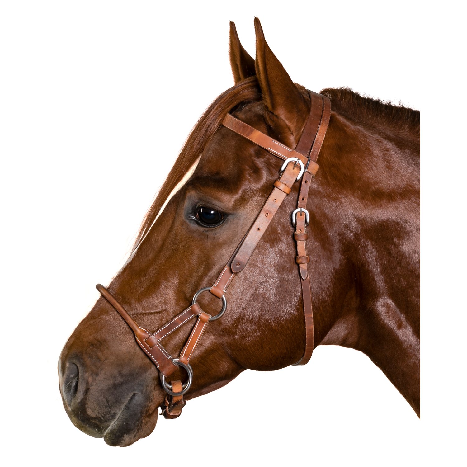 L-pro West Sidepull  - brown