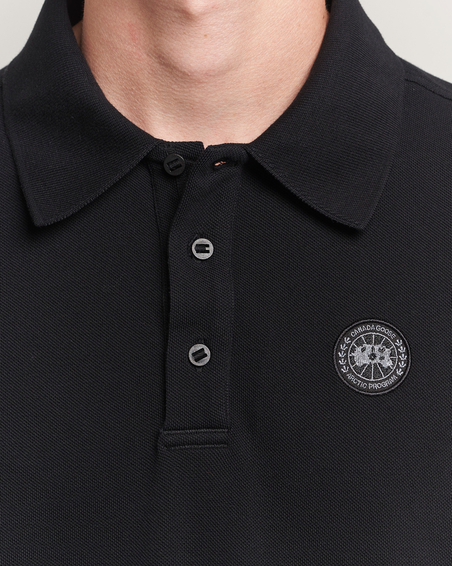 Canada Goose Black Label Beckley Polo Black