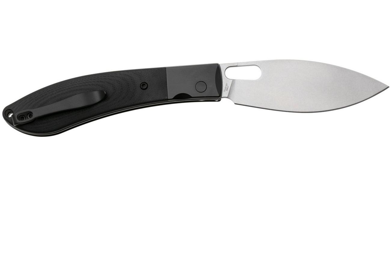 CJRB Sasaya J1959-BK Stonewashed AR-RPM9, Black G10 Steel Bolsters, zakmes