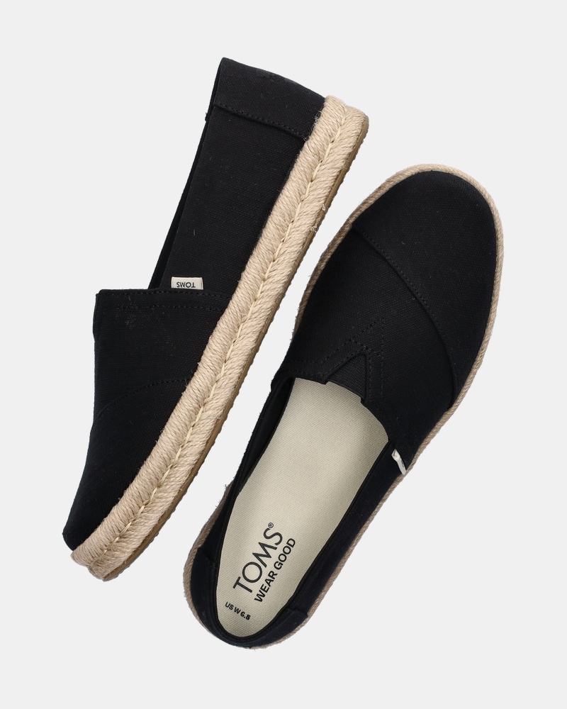 Toms Alpargata Espadrilles  - zwart