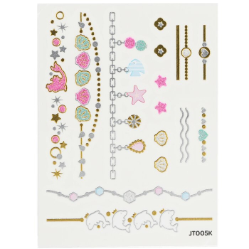April Korea Princess Jewel Body Sticker