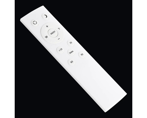 LED plafondlamp IP44 22,5 W 2500 lm 2700-6500 K HxØ 2,5x42 cm zilver met achtergrondverlichting + nachtlampje