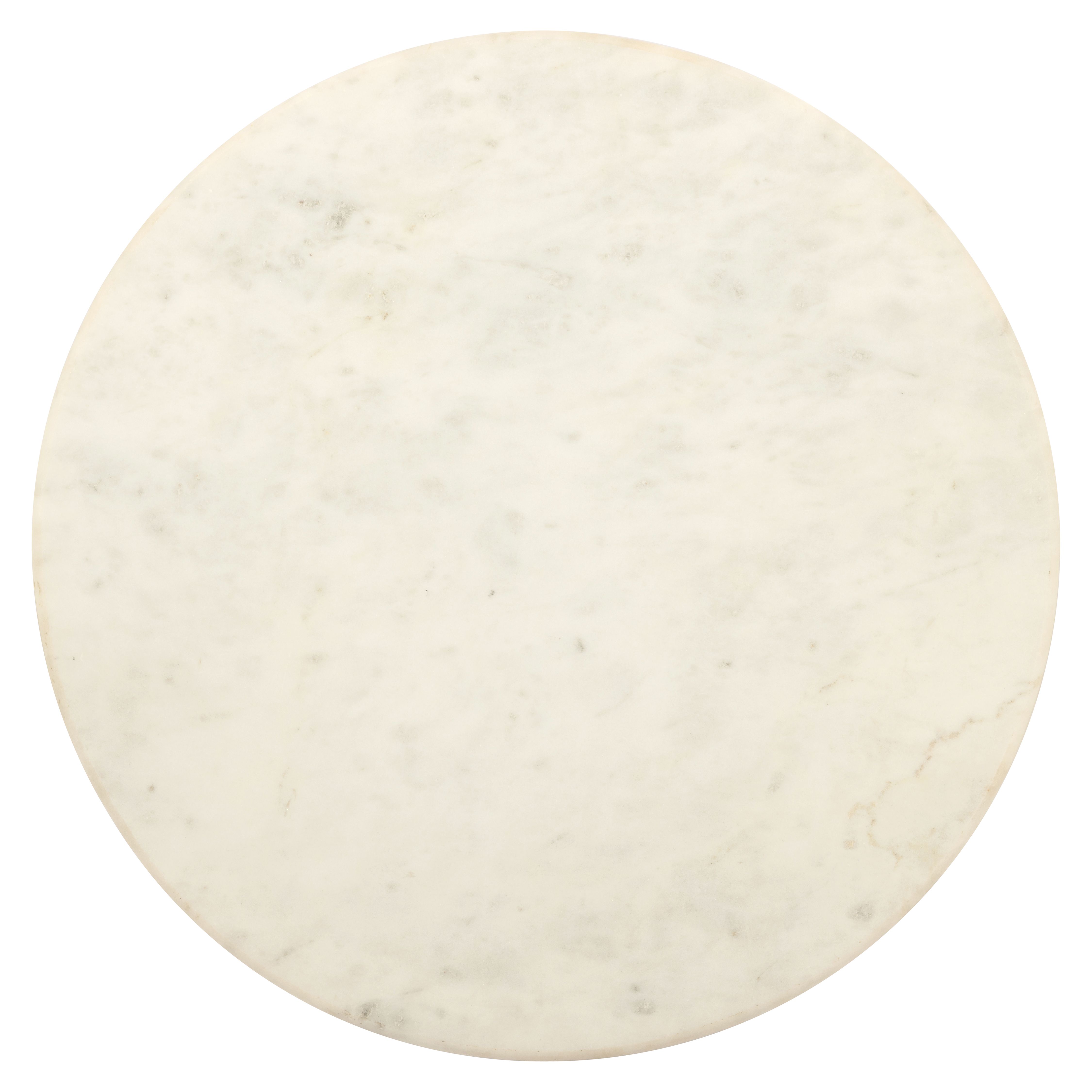Bijzettafel 212580 Oranje Barbara ⌀41  x H62.5 cm