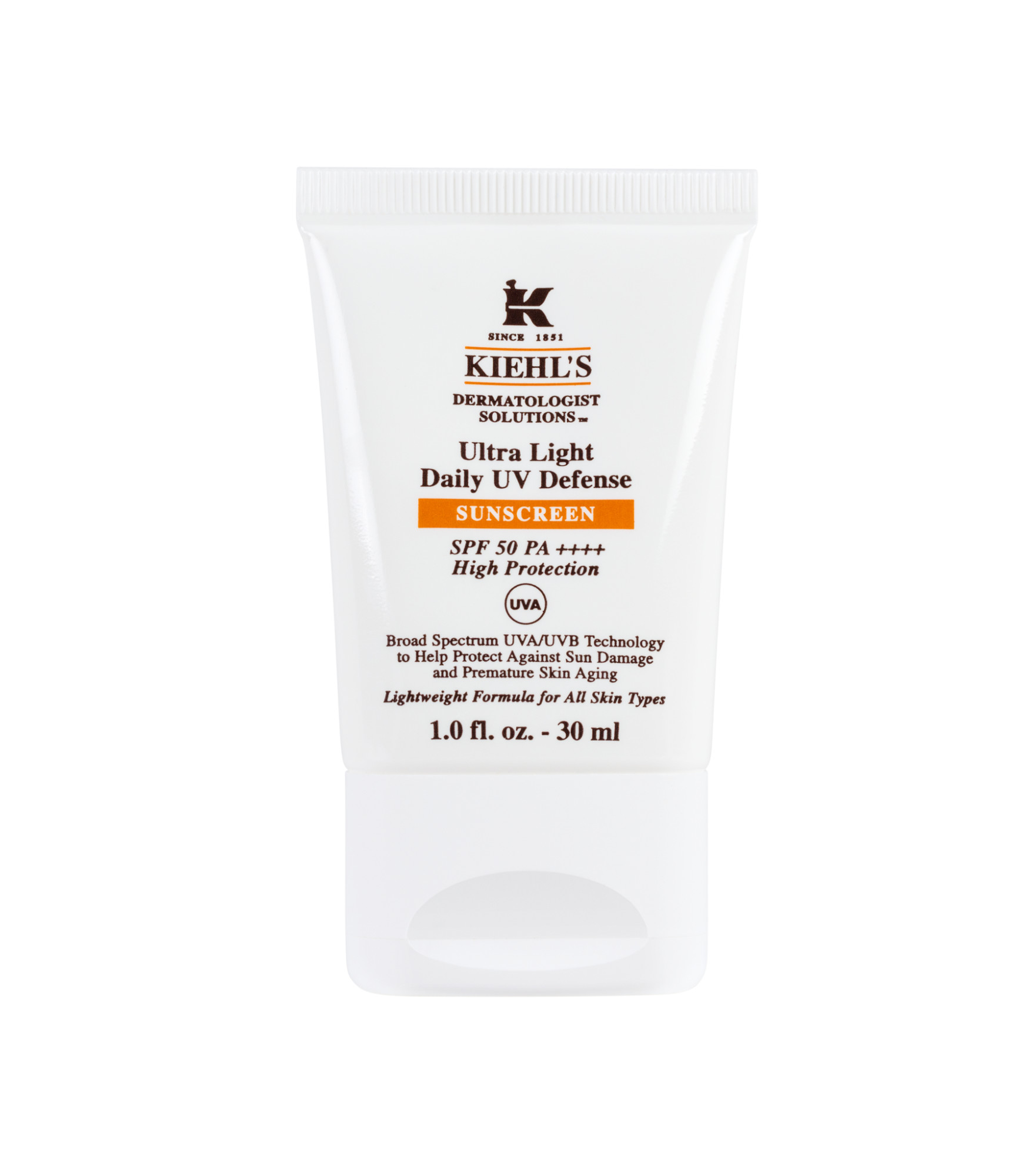 KIEHL'S Ultra Light Daily UV Defense Sunscreen SPF50 Tb 30 ml