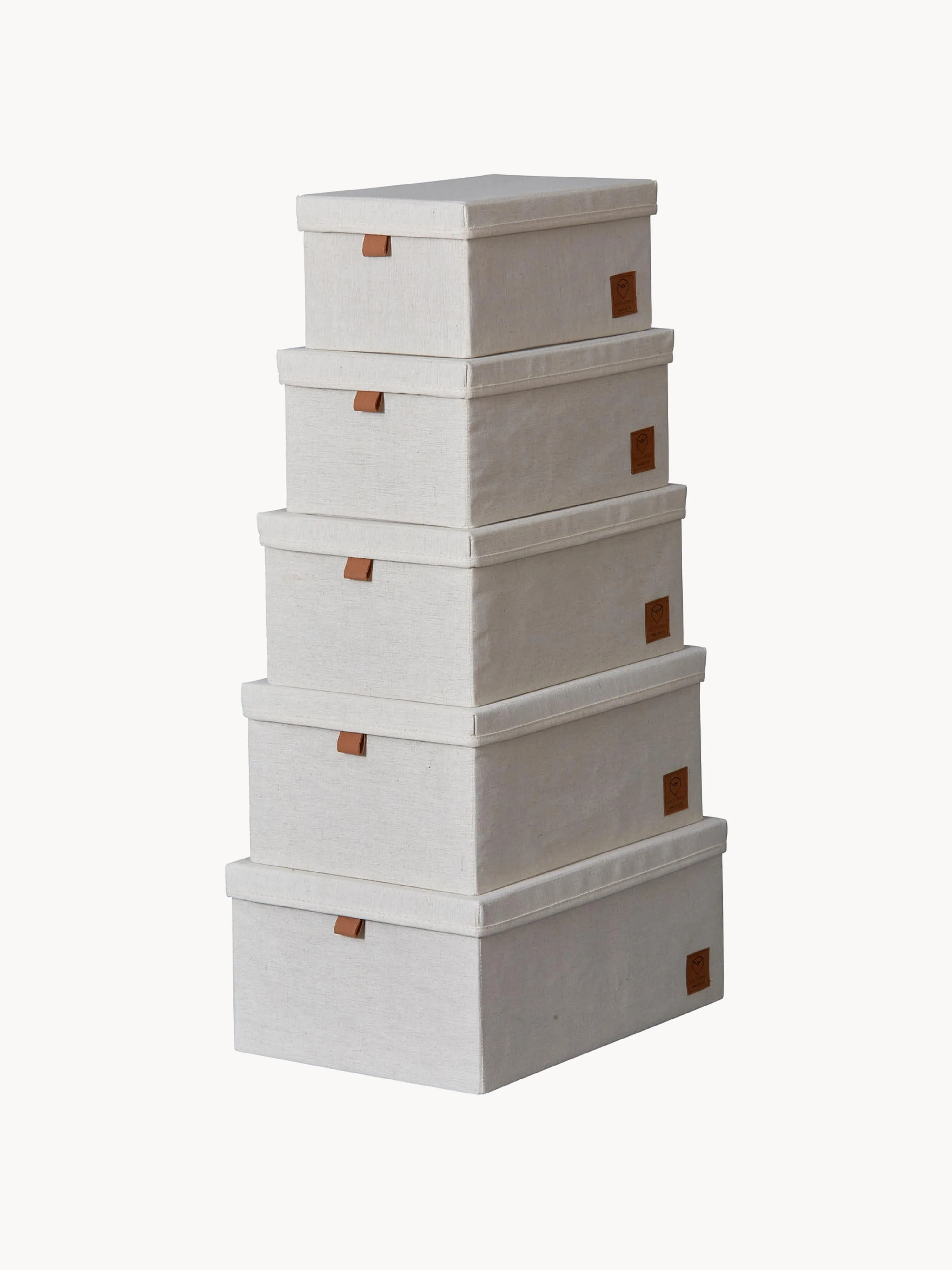 Opbergdozen Premium, 5 stuks