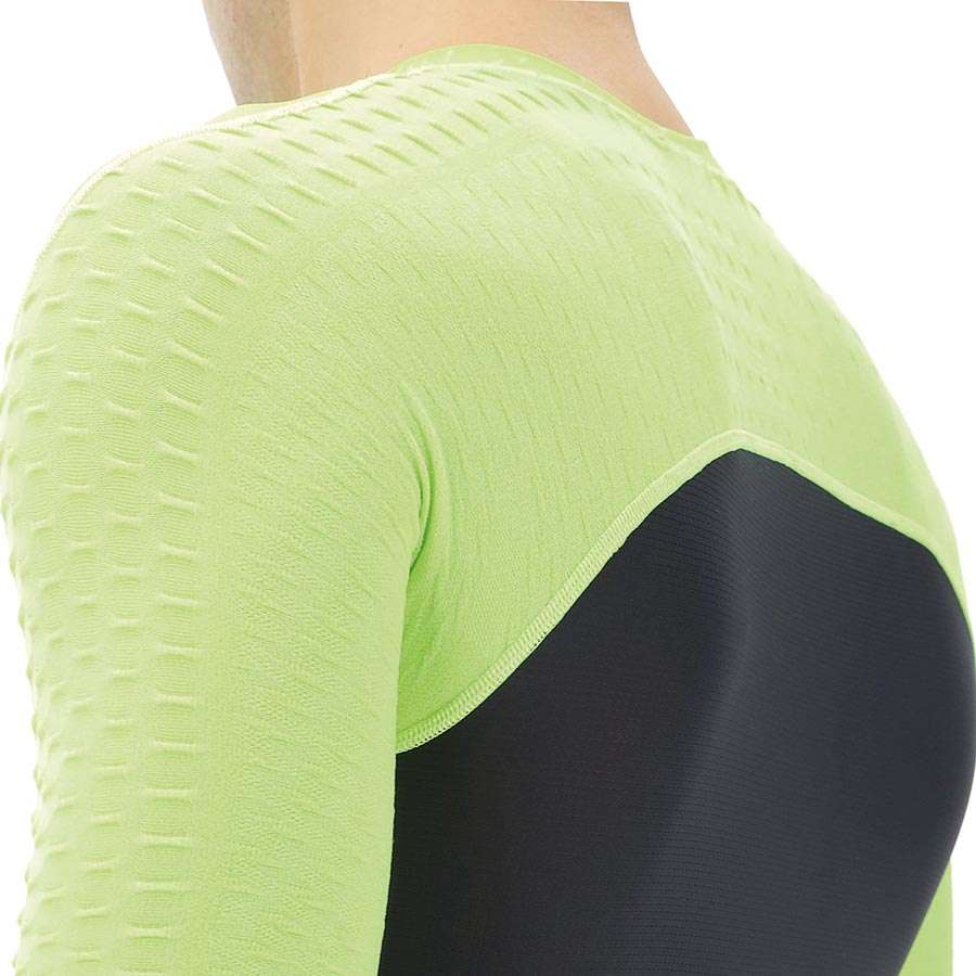 UYN Airwing Fietsshirt Korte Mouwen Geel/Zwart Heren