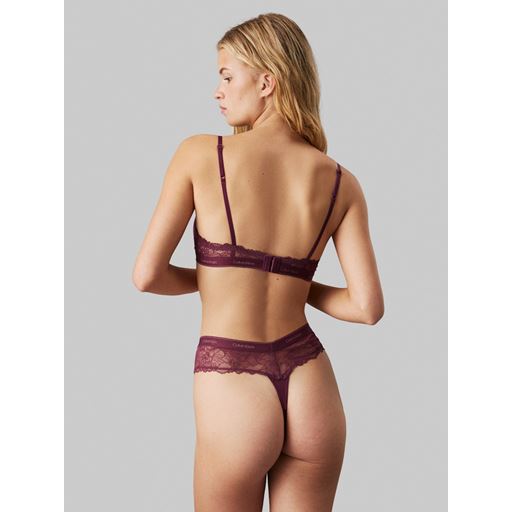 Calvin Klein Thong, Mauve Wine, S