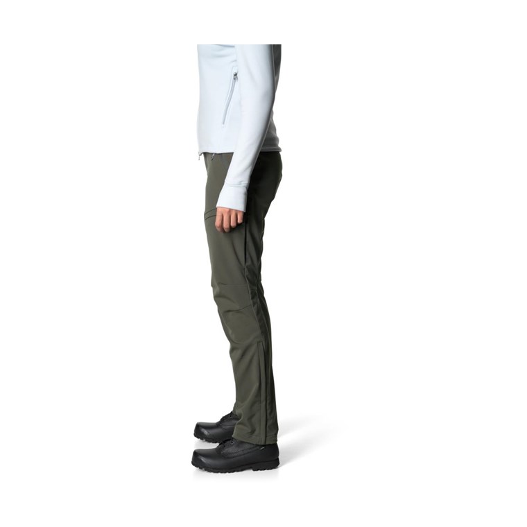 Houdini Motion Top Pants Women Baremark Green