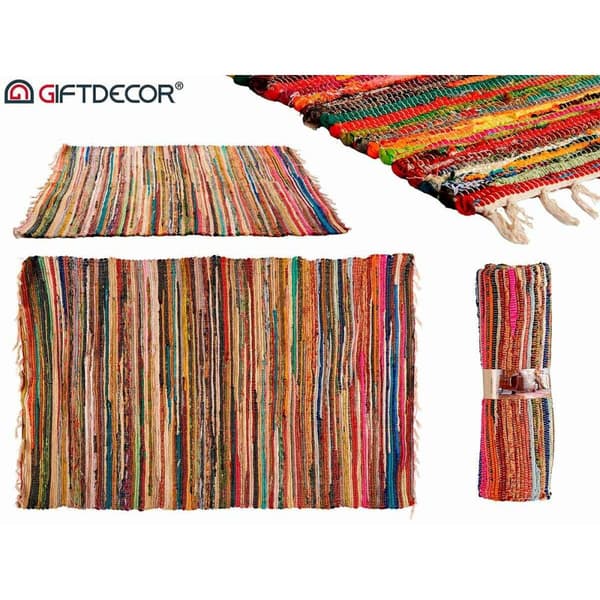Gulvteppe A-3 Flerfarget 120 x 2 x 180 cm (4 enheter)