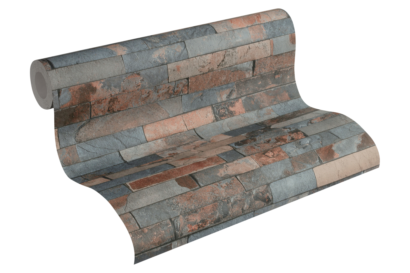 Vliestapete BEST OF WOOD´N STONE 2ND EDITION - grau-braun - 10 Meter