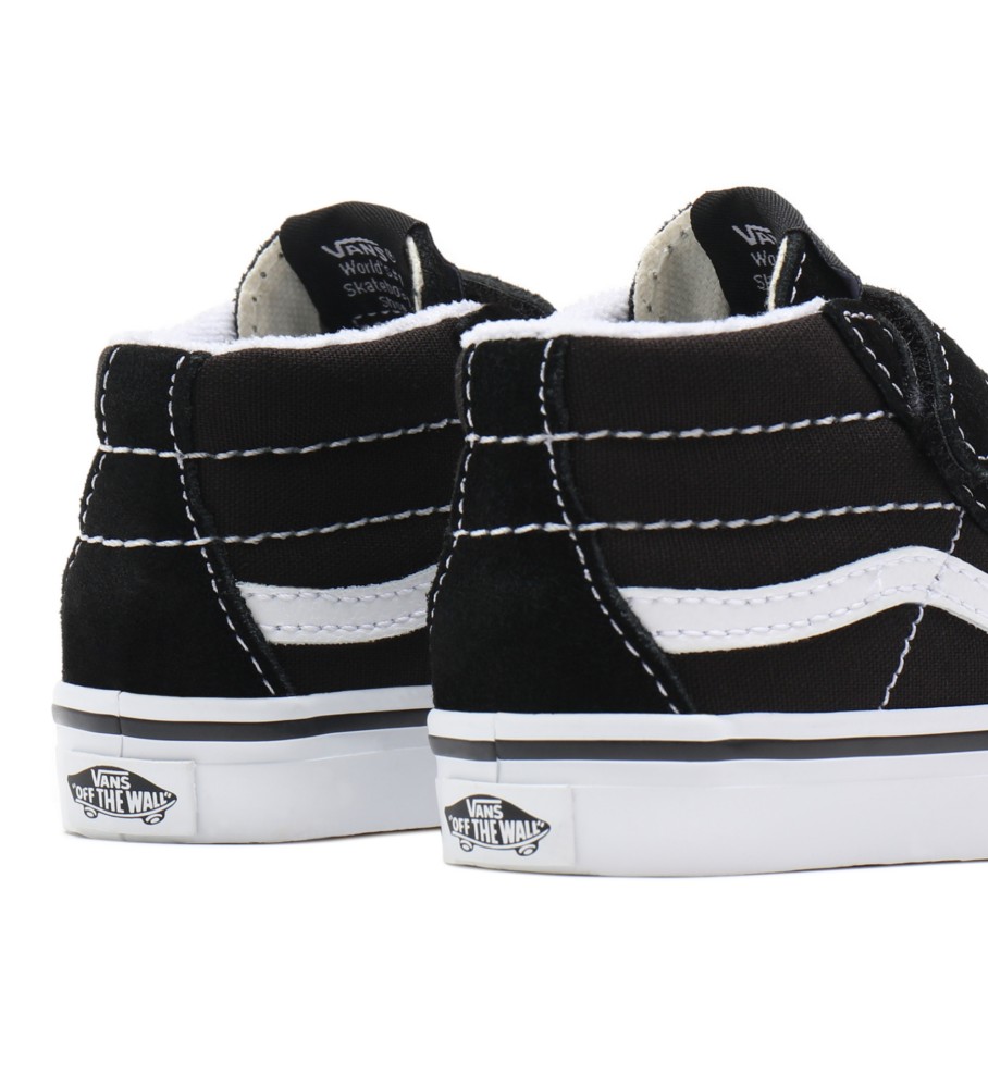Tênis Vans Sk8-Mid Reissue V, Preto e Branco