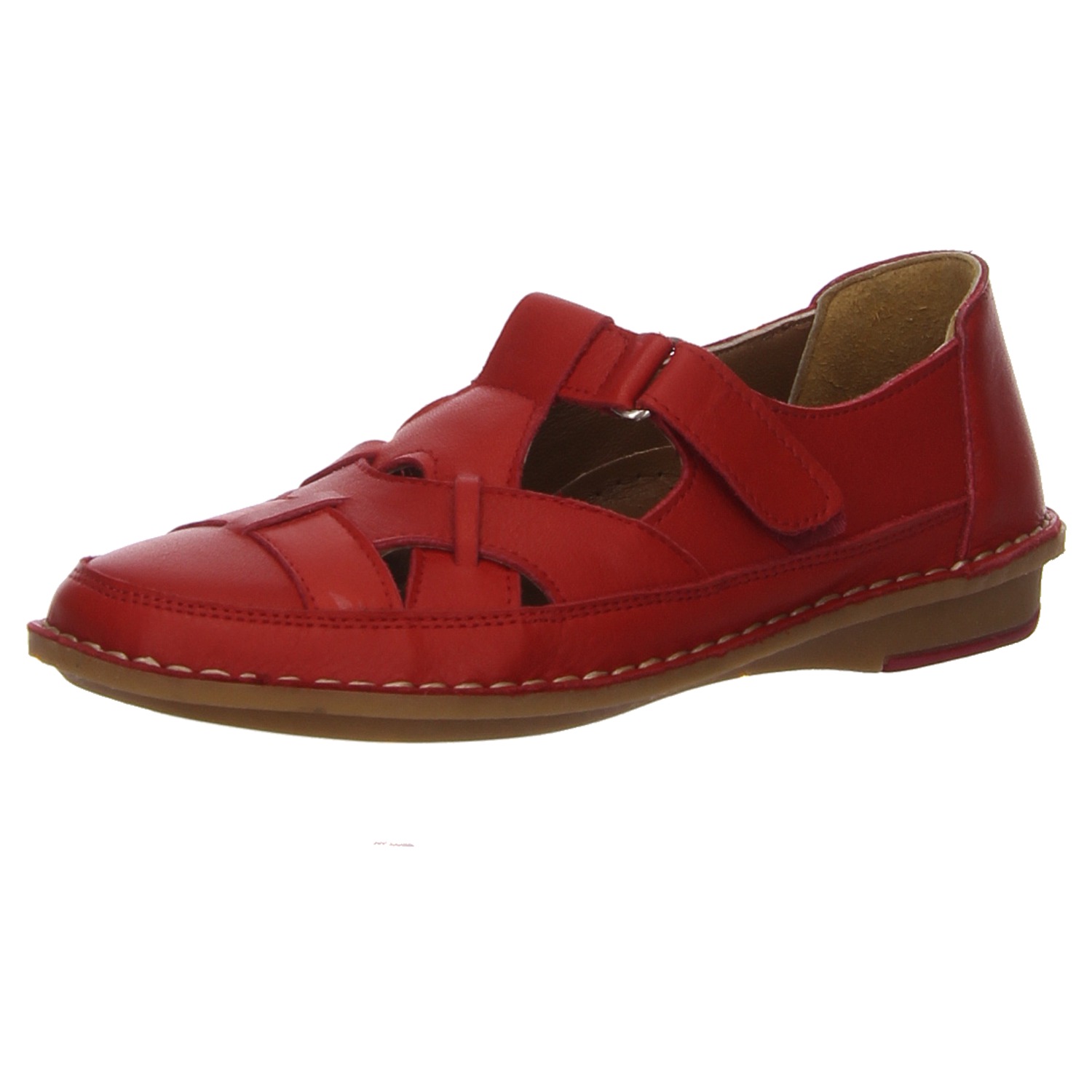 elbandi Halbschuh rot rot