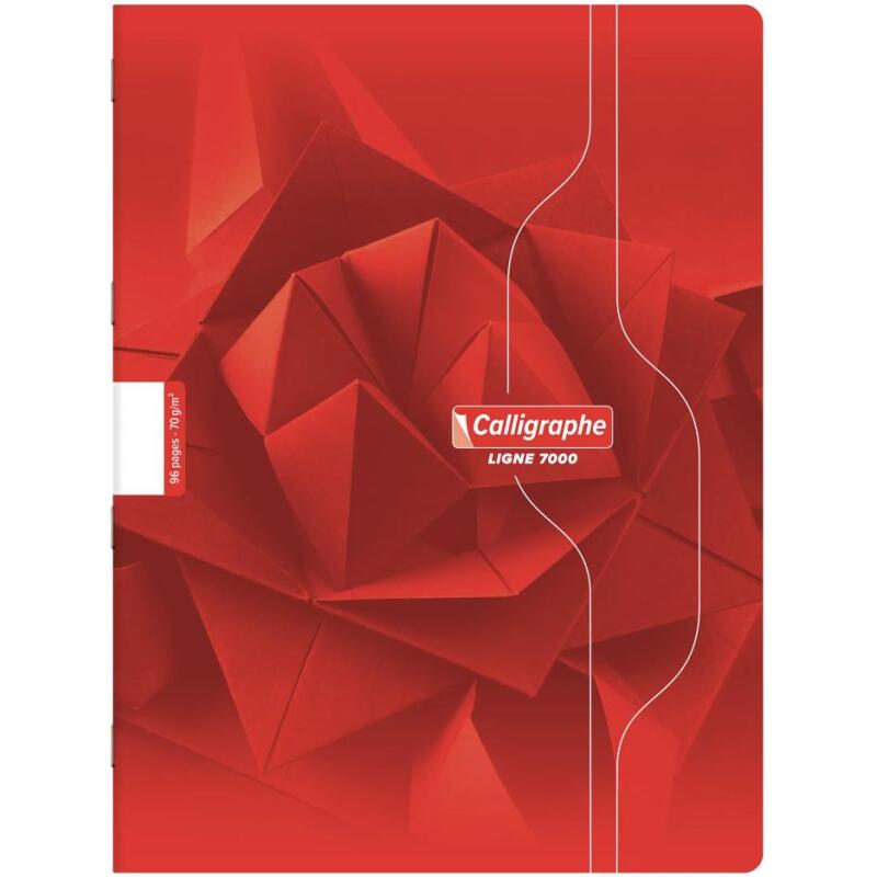 Cahier piqué 7000 24x32 cm 96 pages uni 70 g - Assortis