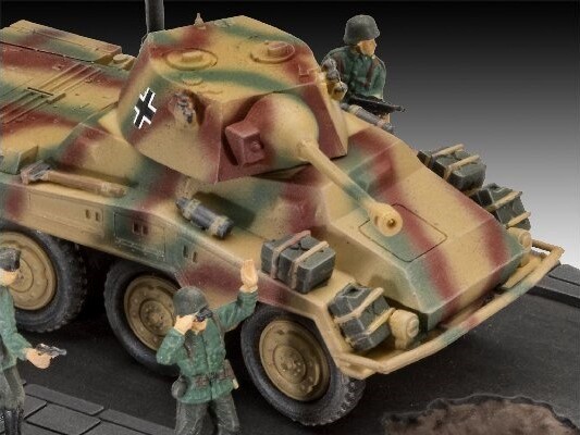 Revell - Sd.Kfz. 234/2 Puma Tank Byggesæt - 1:76 - Level 4 - 03288
