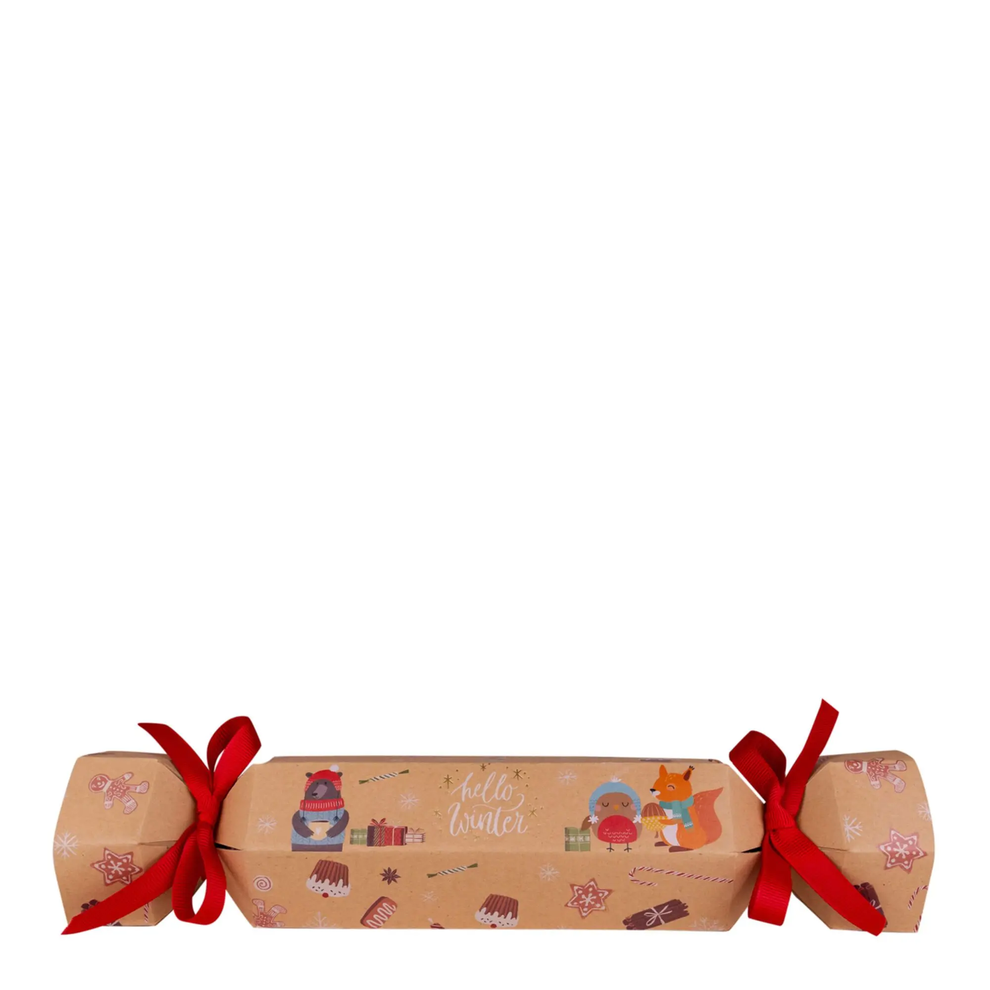 Tentation - Cracker Hello Winter Crème Mains et Ongles, Baume à Lèvres & Lime à Ongles- Coffret soin