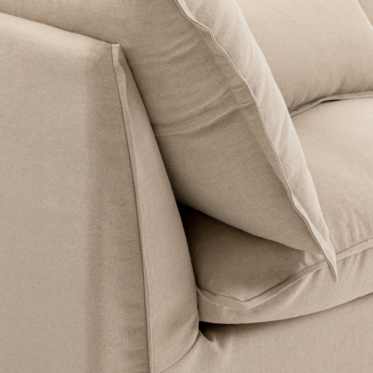 LA REDOUTE INTERIORS<br>Poltrona de linho grosso, Odna